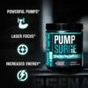 Pumpsurge Caffeine Free Preworkout for Men & Women - Stim Free Pre Workout Powder, Nitric Oxide Pump Pre Workout, & Nootropic Supplement - Intense Pumps, Laser Focus - 20 Servings, Strawberry Lemonade - Image 3