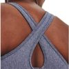 Under Armour Women's Crossback Mid Heather Sports Bra - Image 6