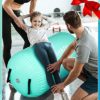 Air Track Tumbing Mat Roller,Tumble Track Gymnastics Equipment Mat,Air Track Gymnastics Mats for Home Use,Gymnastic Tumbling Track Balance Cylinder,with Electric Pump,Gym Training,Yoga - Image 8