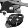Dilwe Climbing Rope Grab​, Self Braking Stop Descender Clamp Grab Rappel Climbing Gear for 11 to 12.5mm Rope - Image 3