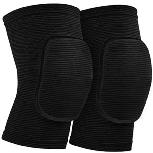 Volleball Knee Pads for Dancer,Protective Knee Pas for Adult kids,Soft Breathable Knee Pads for Football Yoga GYM Baketball Skating (Medium, black)