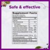 Zarbee's Gummy Daily Immune Support Supplement With Vitamins A, C, D, E & Zinc, Black Elderberry Fruit Extract, Natural Berry Flavor, 60 Count - Image 6