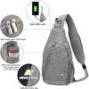Casual Crossbody Sling Backpack Sling Bag Travel Hiking Chest Bag Daypack Outdoor Sports Small Cross Body Bags for Men, Women - Image 3