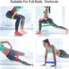 Resistance Bands Loop Exercise Bands Set with 5 Different Resistance Levels Elastic Bands for Training,Yoga, Set of 5 Pcs - Image 5