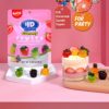 AMOS 4D Gummy Fruit Juicy Candy, Vivid Pineapple Strawberry Apple Grape Shaped Gummy Fruit Basket, 2.5 LB Contain Real Fruit Juice, Party Flavor Candy or Homemade Cupcake Toppers 3.39Oz (3 pack fruit) - Image 4