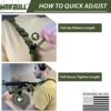 WarBull Two Point Tactical Gun Sling, Quick Adjust with HK Hook, Shoulder Pad Rifle Sling for Rifle, Shotgun, and Crossbow, Ar Sling for Hunting and Outdoor Sports with Keychain Gift - Image 4