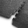 Sivan Health and Fitness Exercise Mat Tiles, High Density EVA Foam with Rubber Top for Home Gym Heavy Workout Equipment Flooring, Interlocking Puzzle Floor - 24 Sq Ft… - Image 5