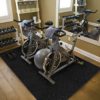Sivan Health and Fitness Exercise Mat Tiles, High Density EVA Foam with Rubber Top for Home Gym Heavy Workout Equipment Flooring, Interlocking Puzzle Floor - 24 Sq Ft… - Image 2