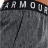 Under Armour Women's Play Up Short 3.0 - Twist , Black (001)/White , Medium - Image 7