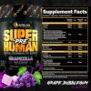 ALPHA LION Superhuman Pre Workout Powder, Beta Alanine, L-Taurine & Tri-Source Caffeine for Sustained Energy & Focus, Nitric Oxide & Citrulline for Pump (21 Servings, Grapezilla) - Image 4