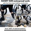RANDY SUN Waterproof Skiing Socks, [SGS Certified] Unisex Knee High Breathable Hiking Trekking Sock 1 Pair - Image 2