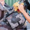 Disney Baby by J.L. Childress Side Sling Cargo Net, Stroller Organizer & Storage, Mickey Black - Image 4