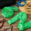 4 Ft Polyester Rigging Lifting Straps for Hoist Heavy Duty Objects, Poly Endless Round Lift Slings for Hoisting Towing Cargo, 5,300 Lbs Vertical Capacity, 4,240 Lbs Choker, 10,600 Lbs Basket (4 Pcs) - Image 7