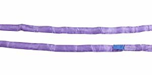 Mytee Products Polyester Endless Round Sling 6 ft Purple 2600 lb. Vertical Capacity | 2100 lb. Choker | 5200 lb. Basket | Heavy Duty Recovery Sling for Rigging and Towing