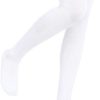 SATINIOR Women Knee Socks High Socks High Thigh Stockings for Cosplay, Halloween, Party, Daily Wear (White,M) - Image 6