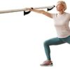 Physical Therapy Rehabilitation Parallel Bars 16 FT Long 1.5” Diameter, Fixed Height Wall Mount made from Traditional Wood, Brackets Included – Assist Rail for Handle and Grab Bar, Safety Stability Bar (Black) - Image 2