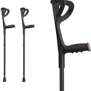 BeneCane Forearm Canes Lightweight Arm Crutch Adjustable Ergonomic Comfortable on Wrist Non Skid Rubber Tips