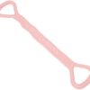 Luqeeg Resistance Band, Elastic Rope Figure 8 Exercise Band with Massage Handle, Portable Silicone Stretch Fitness Band for Yoga, Pilates, Stretching, Home, Gym, Workout - Image 7