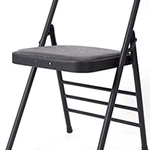 tayer 35" Foldable Yoga Auxiliary Chair,Prop for Flexibility and Strength Training,Can Relieve Fatigue Yoga Inverted Stool Suitable for Yoga Studios and Yoga Training