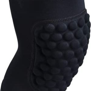 COOLOMG Basketball Knee Pad for Kids Youth Adult Knee Compression Sleeve (1 Sleeve) Baseball Volleyball Wrestling Anti-slip Knee Protector