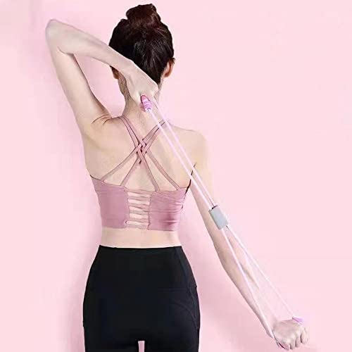 KOKONM Chair Yoga Headstand Chair Wooden with Black Leather Inversion Frame for Home Gym Yoga Workout Relieve Fatigue (with Elastic Yoga Band) - Image 5