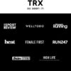 TRX GO Bundle - for the Travel Focused Professional or any Fitness Journey, TRX Training Club App, XMount Anchor, 4 Mini Bands, and a TRX Training Stainless Steel Water Bottle - Image 4