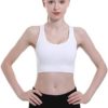 Sports Bras for Women Padded High Impact Seamless Criss Cross Back Workout Tops Gym Activewear Bra - Image 4