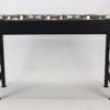 Great Dane Elevated dog bowls triple dish feeder stand raised dog bowls powdercoated steel 21" tall - Image 5