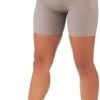 OMKAGI Women Cross Waist Workout Shorts with Pockets 4" Ribbed High Waisted Yoga Biker Shorts - Image 5