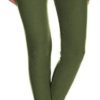 Leggings Depot High Waist Leggings for Women Buttery Soft 1 inch Waistband Solid Leggings - Reg, Plus, 1X3X, 3X5X - Image 3