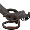 RecPro Nash 28" RV Euro Chair Recliner | Modern Design | RV Furniture | Swivel Base | Recliner Chair (2 Chairs, Gunmetal) - Image 9