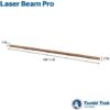 Tumbl Trak 8 Ft Laser Beam With Solid Wood Core Gymnastics Low Balance Training Beam - Image 2