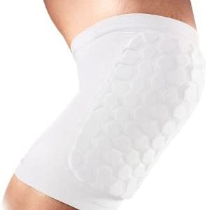 McDavid Sports Medicine 6440 Hex Knee/Elbow/Shin Pad, Small, White