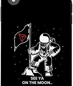 iPhone XR See Ya on the Moon, Tron Coin Crypto Token Millionare Case