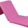 BBBuy 6' x 2' Tri-Fold Folding Exercise Gym Mat Thick Foam for Gymnastics Panel Aerobics Yoga Martial Arts MMA Stretching Core Workouts w/Carrying Han - Image 5