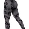 RXRXCOCO Women Seamless Crossover Leggings High Waisted Butt Lifting Workout Yoga Pants - Image 2