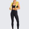 CRZ YOGA Strappy Sports Bras for Women - Criss Cross Back Sexy Wireless Padded Yoga Bra Cute Workout - Image 4