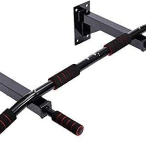 Empty Pull-Up Bars Wall-Mounted Chin Up Bar, Hallway Horizontal Bar with Triangle Bracket, Home Gym Resistance Band Workout Equipment, Load 200kg KUNNGG