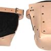 R&J Leathercraft TA309X-1L Knee Pads w/Double Felt Inner Lining, 1" Leather Strap, Plus Leather Protection, 1 Pair/Pack - Image 3