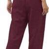 Lees Womens Plus Size Pants Women Cargo Pants Casual High Waist Jogger Pants Loose Outdoor Twill Soft Womens - Image 3