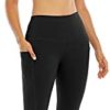 WHOUARE 4 Pack Biker Yoga Shorts with Pockets for Women,High Waisted Athletic Running Workout Gym Shorts Tummy Control - Image 5