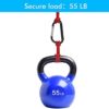 Carabiner Caribeaner Clip,Extra Large 4" Aluminum Carabeaner Keychain Hook,Spring Snap Key Chain Clip - Image 5