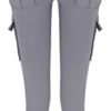 DUOWEI Plus Size Pant Suits for Women Formal Women Cargo Pants Casual High Waist Jogger Pants Loose Yoga Pants Plus Size - Image 4