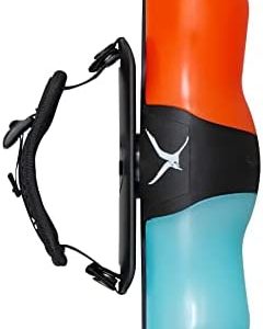 Swivel Bottle Handheld Double Reservoir Rotating Grip Free Sports Bottle for Runners, Hikers, etc.