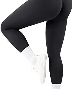 MOSHENGQI Scrunch Butt Leggings for Women Seamless High Waisted Slimming Workout Gym Yoga Pants