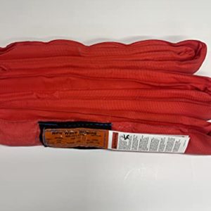 New Wave Rigging Red Endless Round Slings Vertical13,200 Choker 10,600 Vertical Basket 26,402