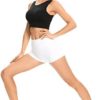 LXNMGO Women's 2"/7" High Waist Yoga Shorts Tummy Control Workout Running Biker Volleyball Shorts for Women with Side Pockets - Image 3