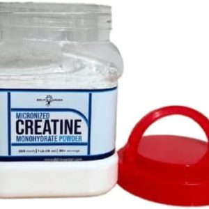 Creatine Monohydrate Powder for Women and Men 1Lb: Bulk Micronized Creatine Monohydrate Unflavored and Pure for Athletic Performance and Muscle Mass