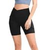 BELYIA Workout Shorts for Women with 2 Side Pockets High Waisted Yoga Shorts Women Biker Shorts Running Shorts - Image 3