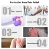 Tizikcon Knee Heating Pad for Knee Pain Relief, Features Advanced Hot and Cold Therapy for Leg Injuries, Swelling, Knee Replacement Surgery, Arthritis, Meniscus Tear, and ACL - Image 4